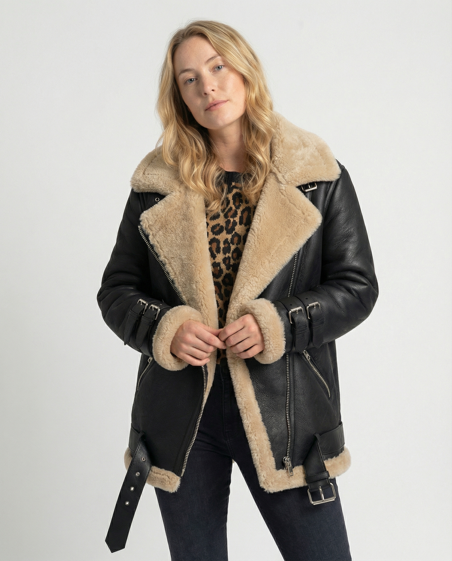 Padded Warm Biker Jacket