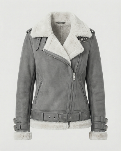 Padded Warm Biker Jacket