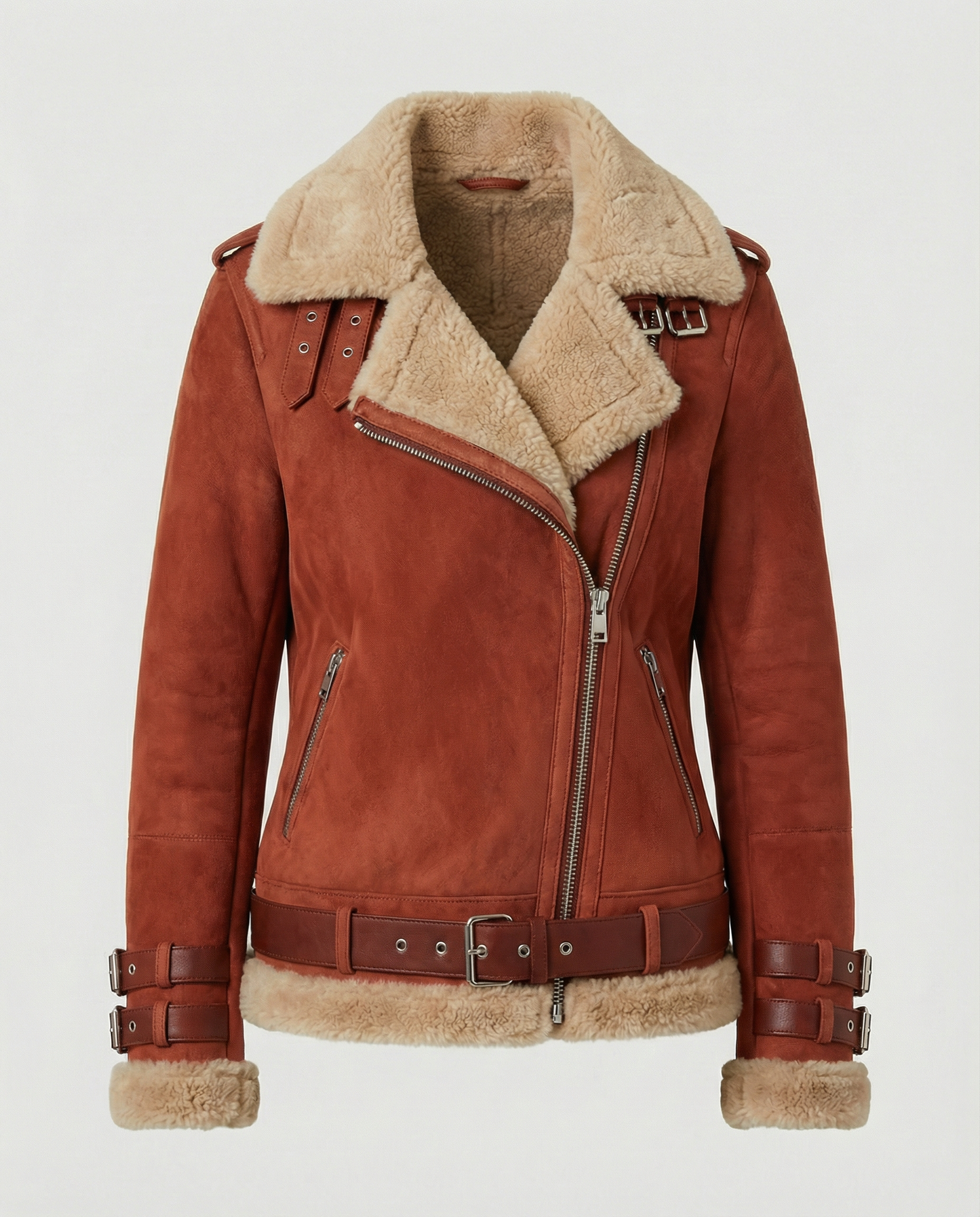 Padded Warm Biker Jacket