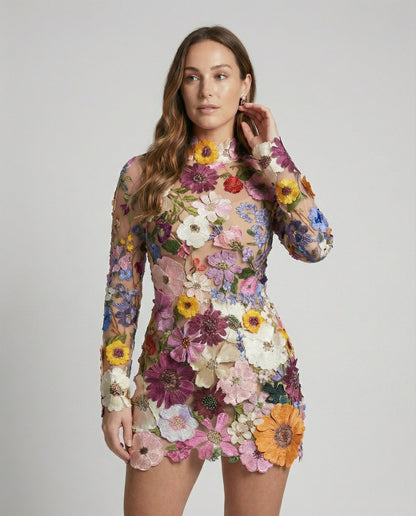 Floral Women's Mini Dress