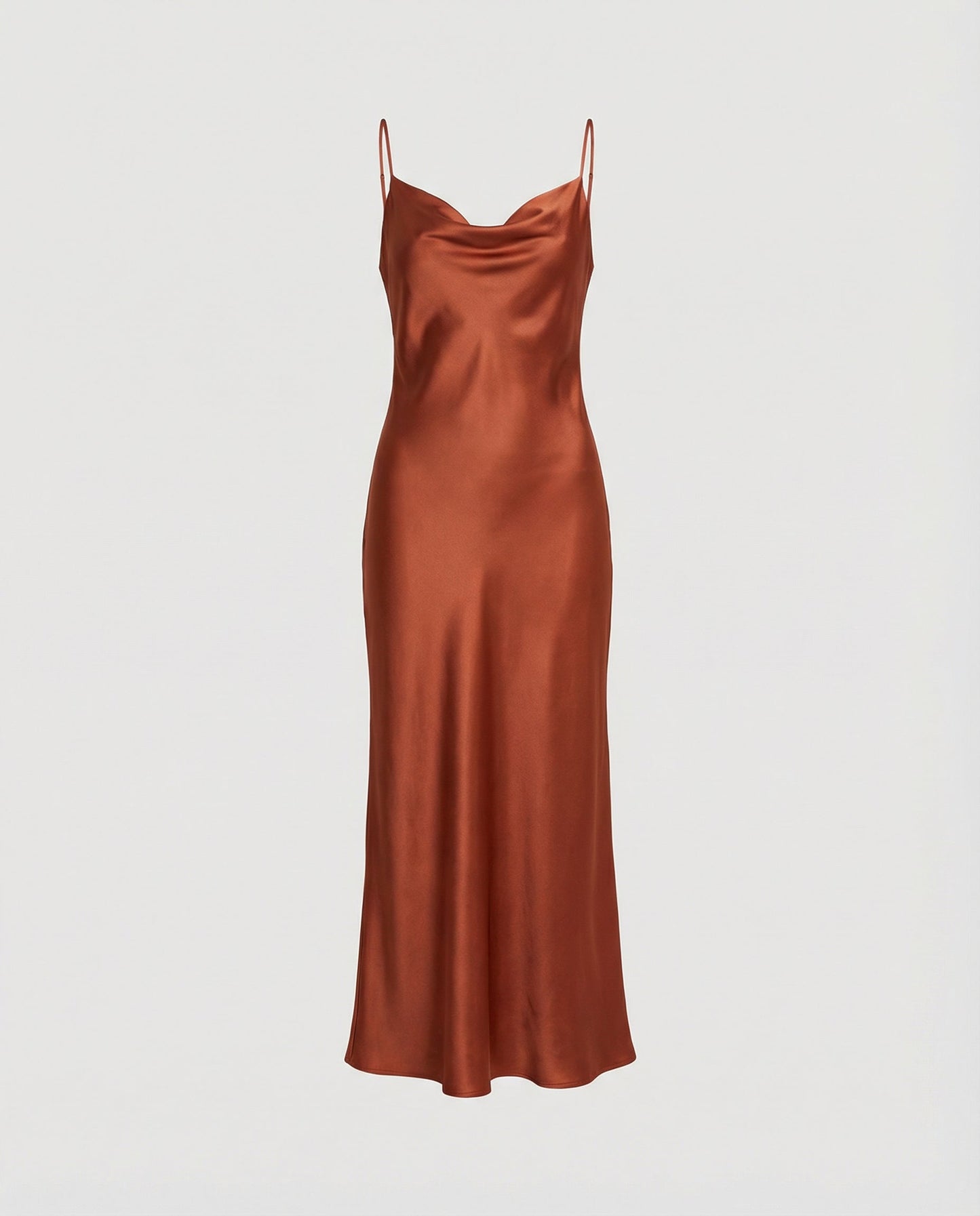 Elegant Satin Dress Women