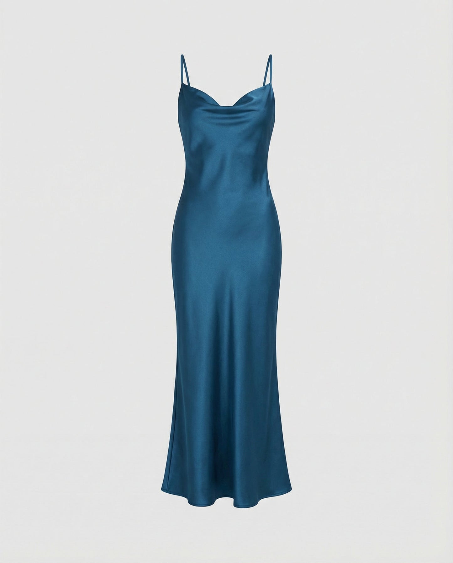 Elegant Satin Dress Women