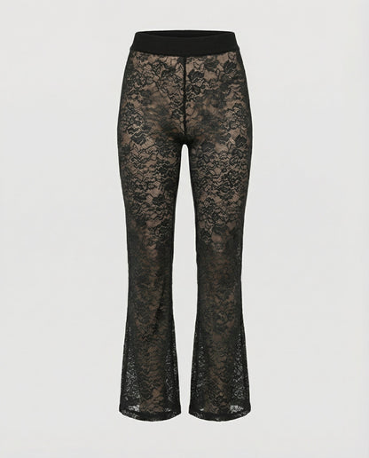 Elegant Lace Pants Women