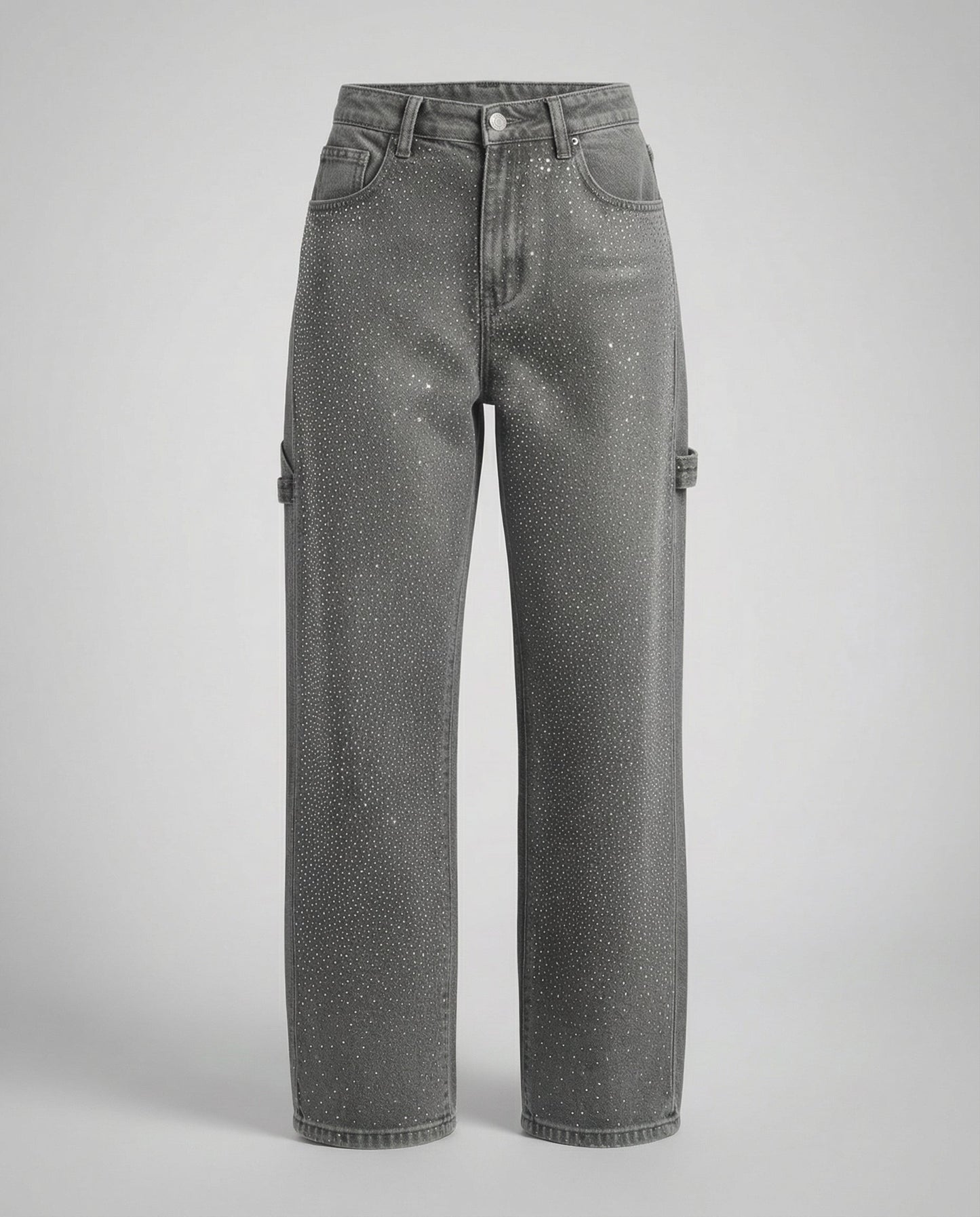 Sparkling Diamond Jeans Women