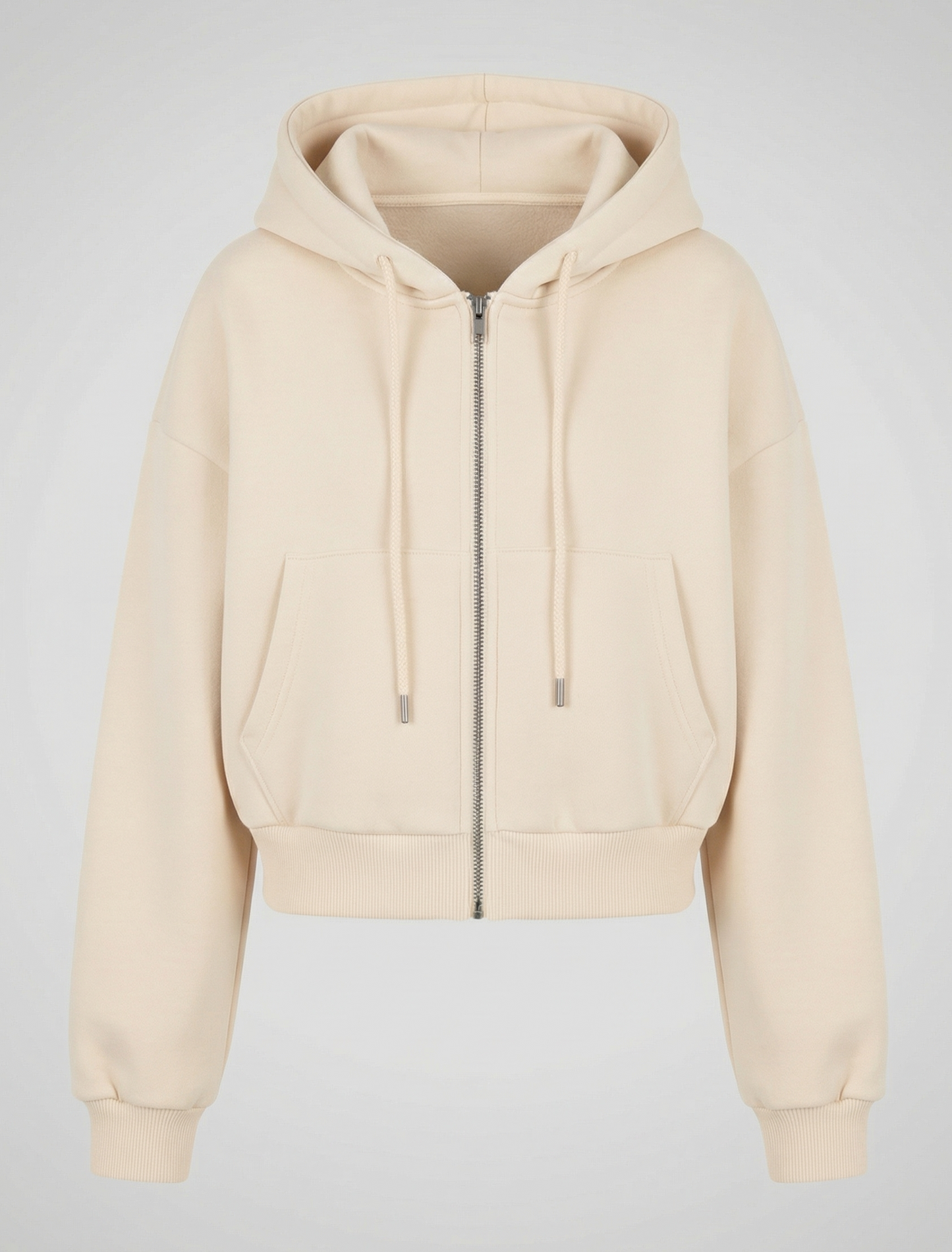Oversize Sweatshirt Zipper