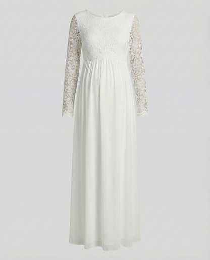 Elegant Maternity Evening Dress