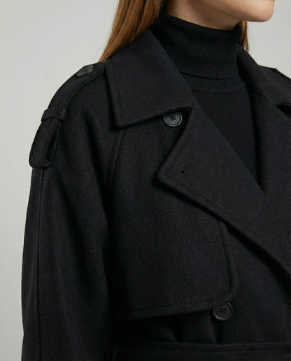 Oversized Wool Winter Jacket