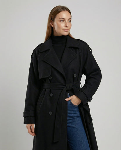Oversized Wool Winter Jacket
