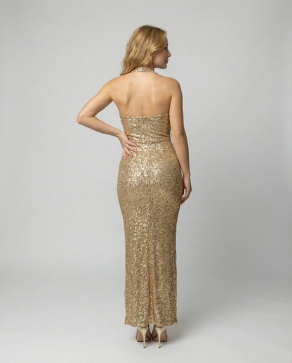 Stylish dress High slit