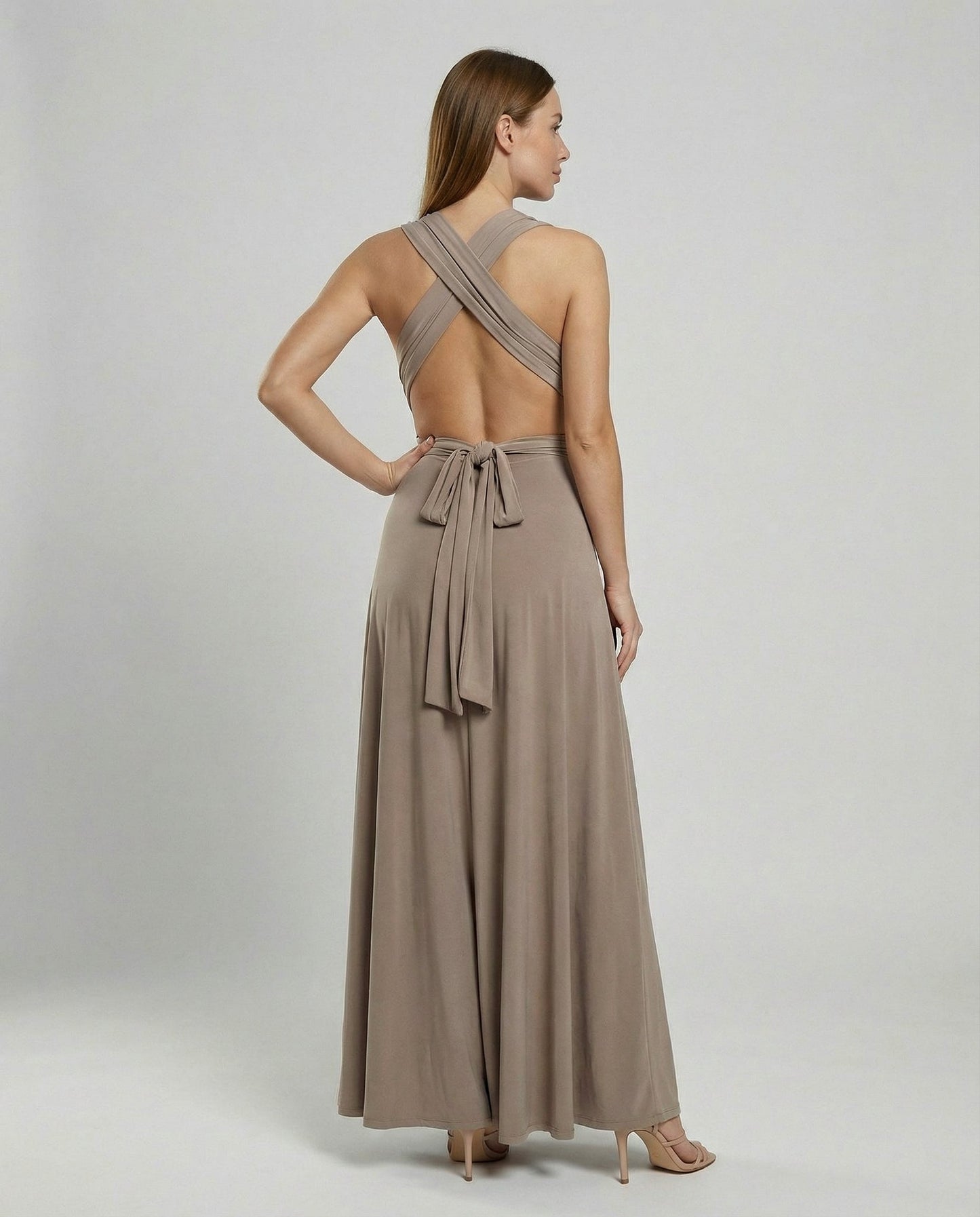 Versatile women's wrap dress