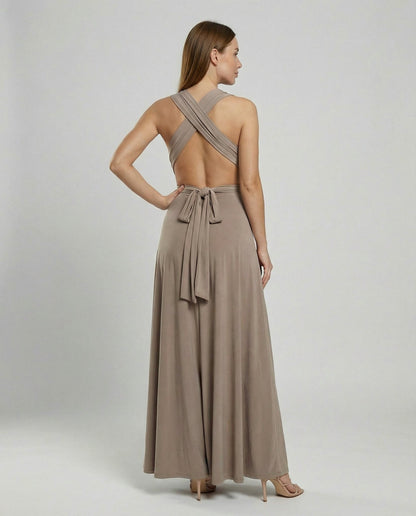 Versatile women's wrap dress