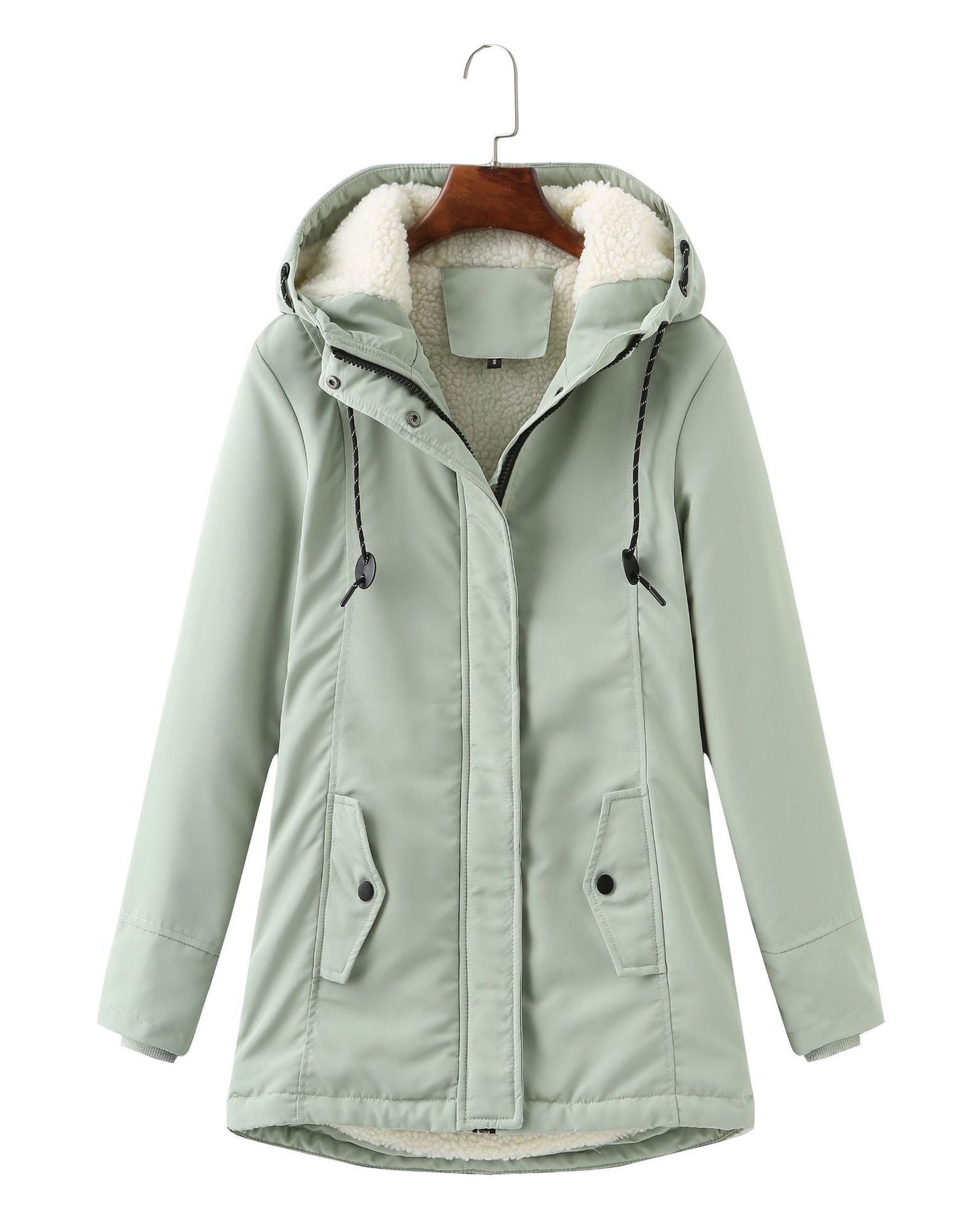 Luxurious women's winter coat