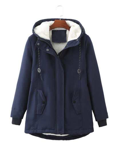 Luxurious women's winter coat