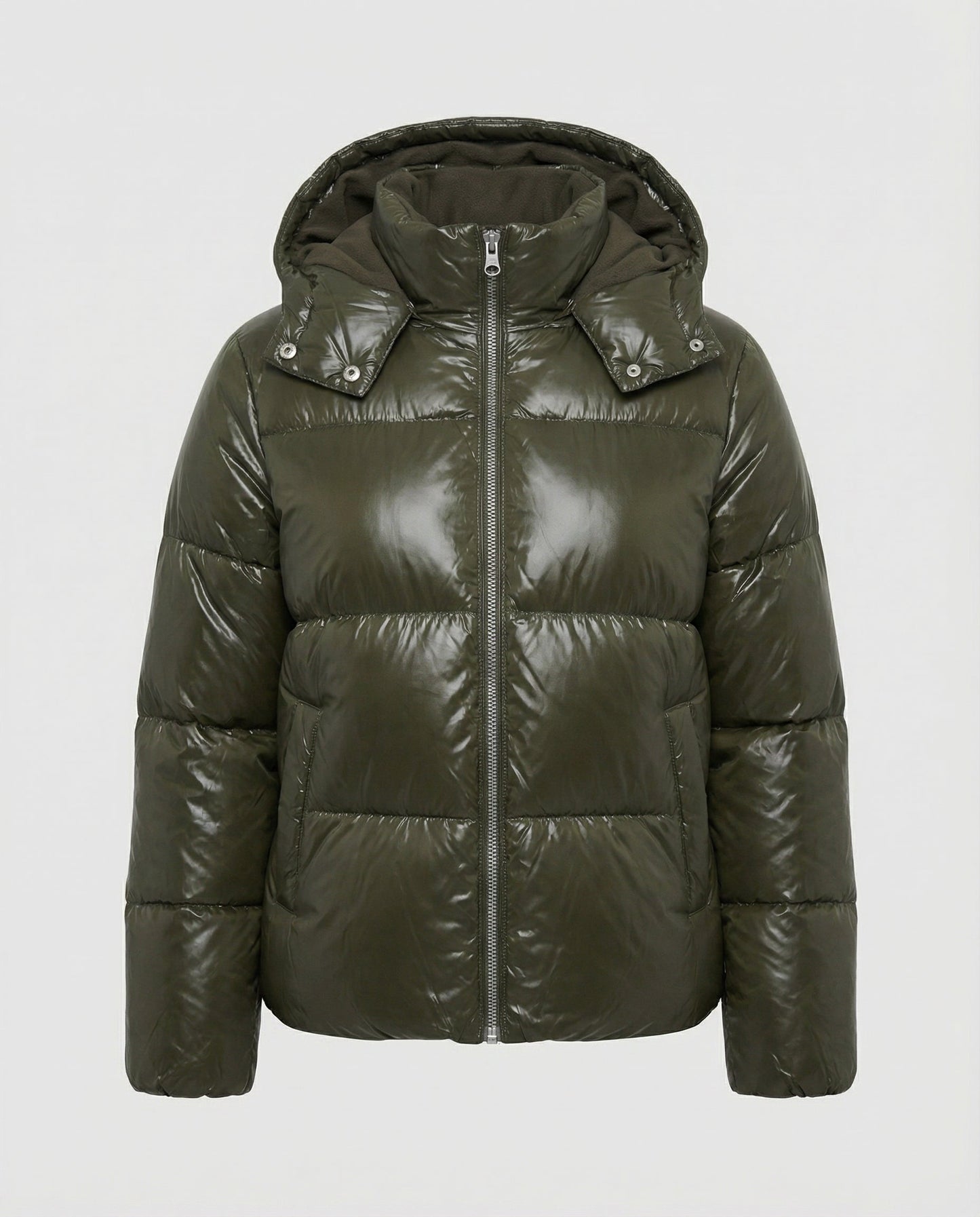 Women Puffy Jacket Hood