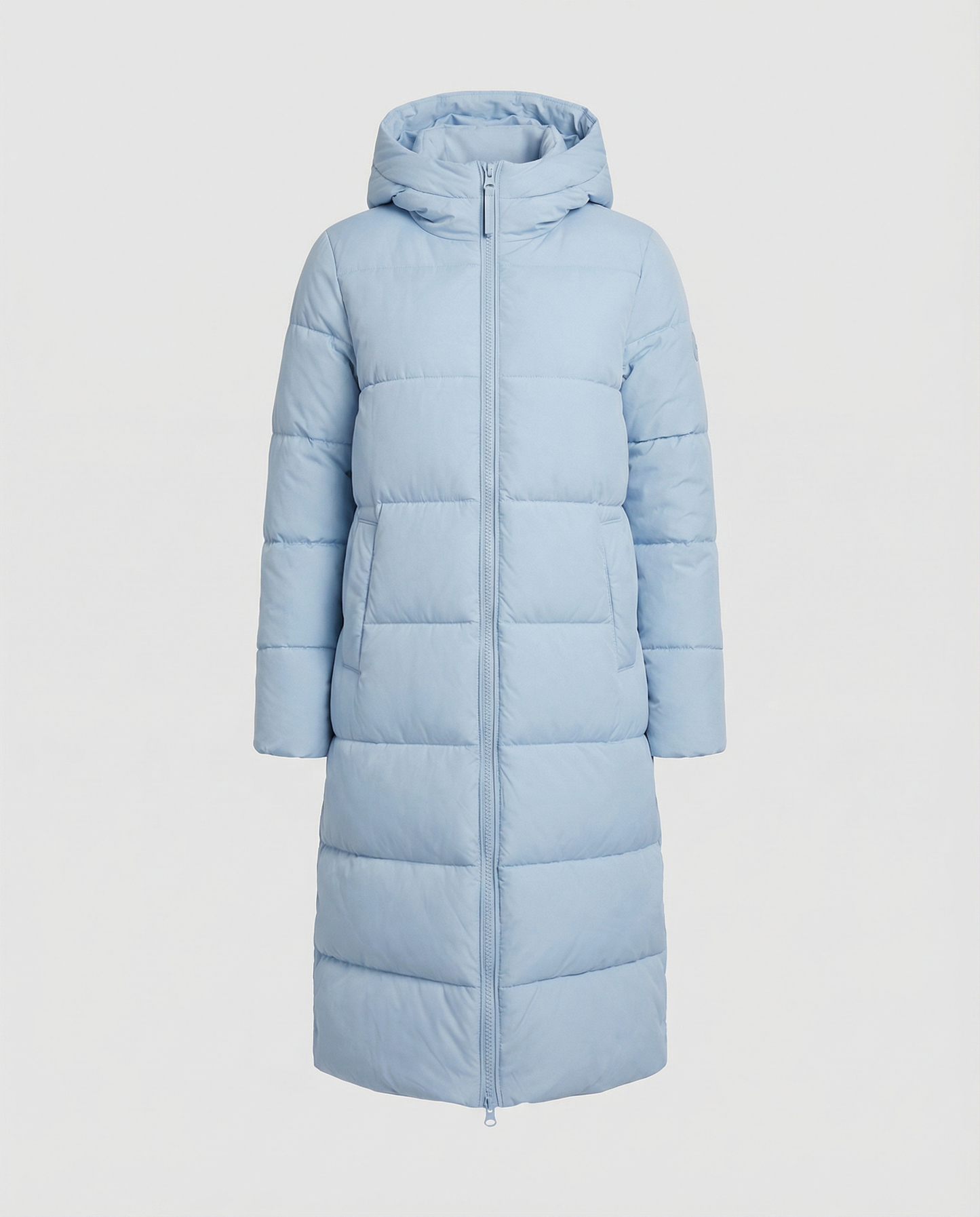Tailored women's quilted coat winter