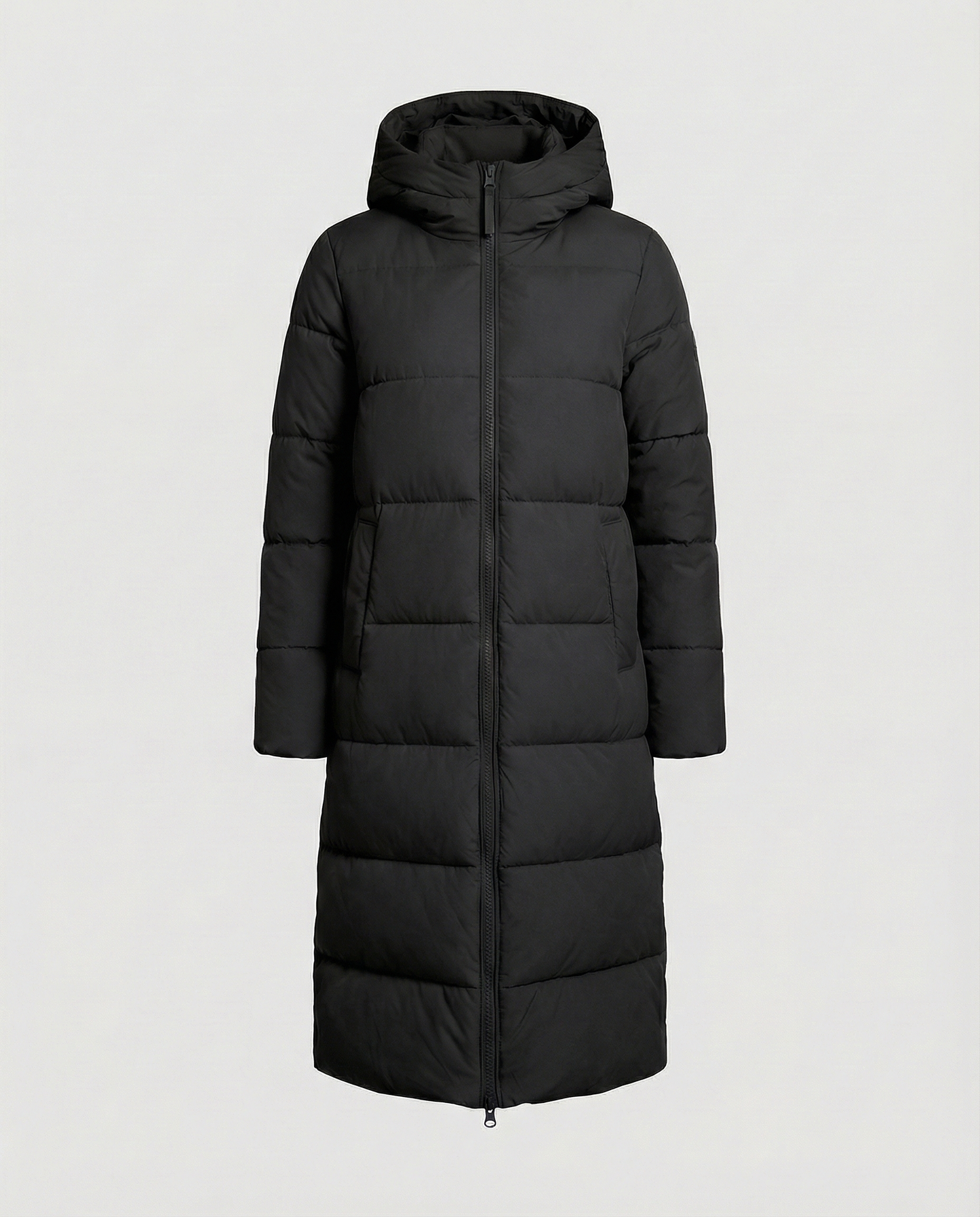 Tailored women's quilted coat winter