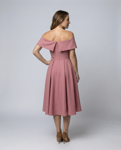 Strapless Satin Party Dress Women