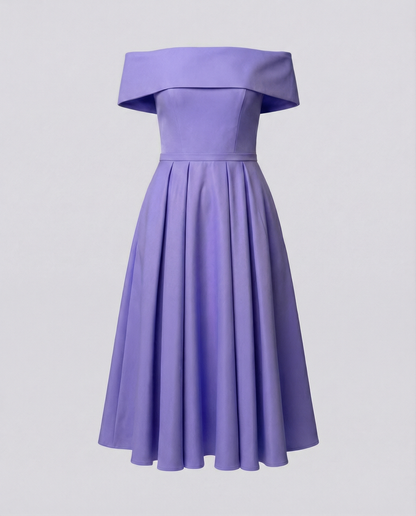 Strapless Satin Party Dress Women