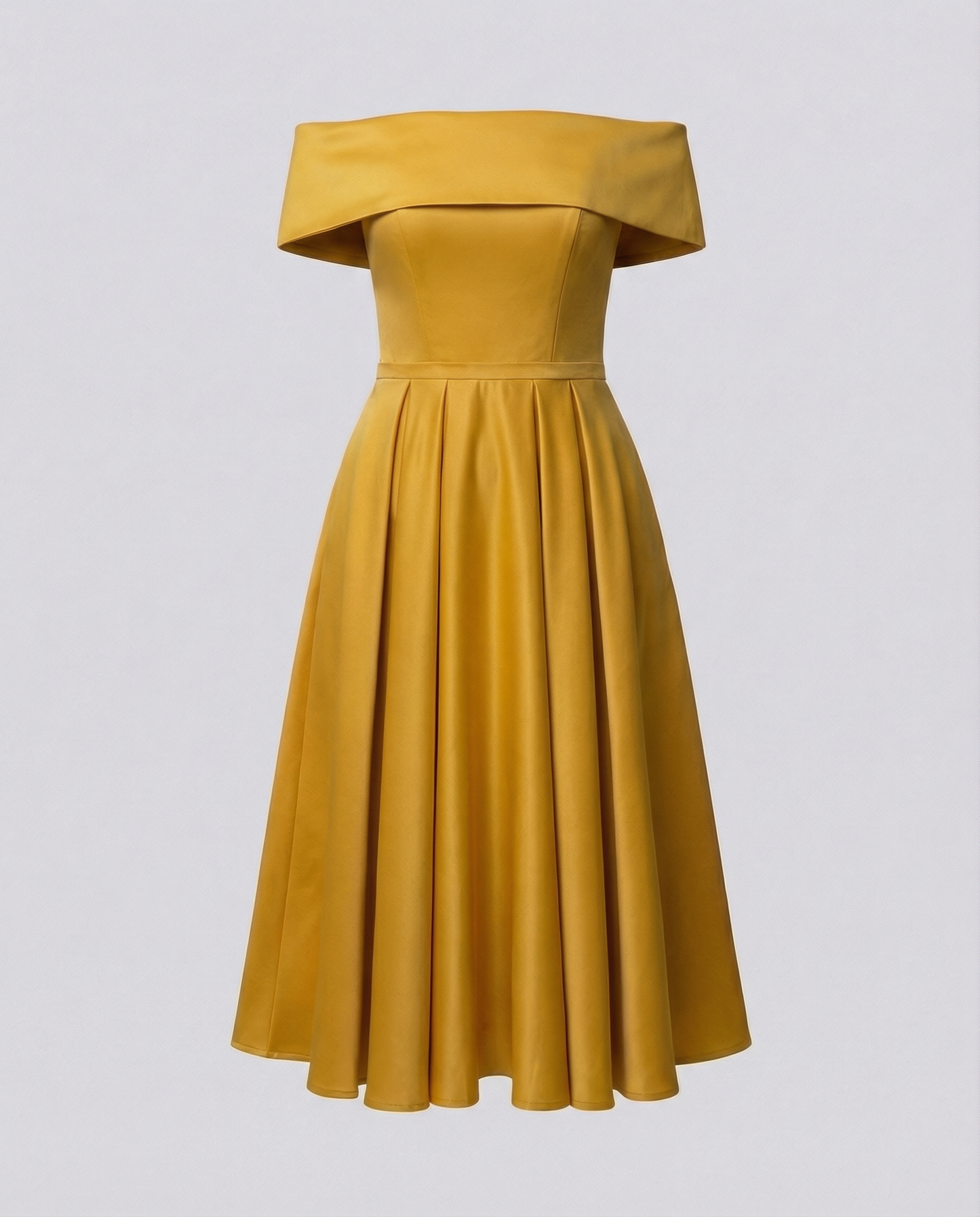 Strapless Satin Party Dress Women