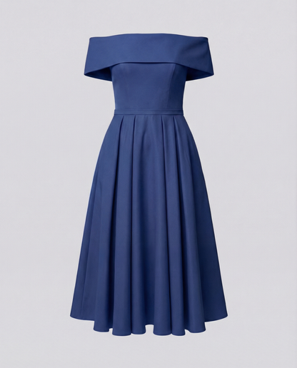 Strapless Satin Party Dress Women