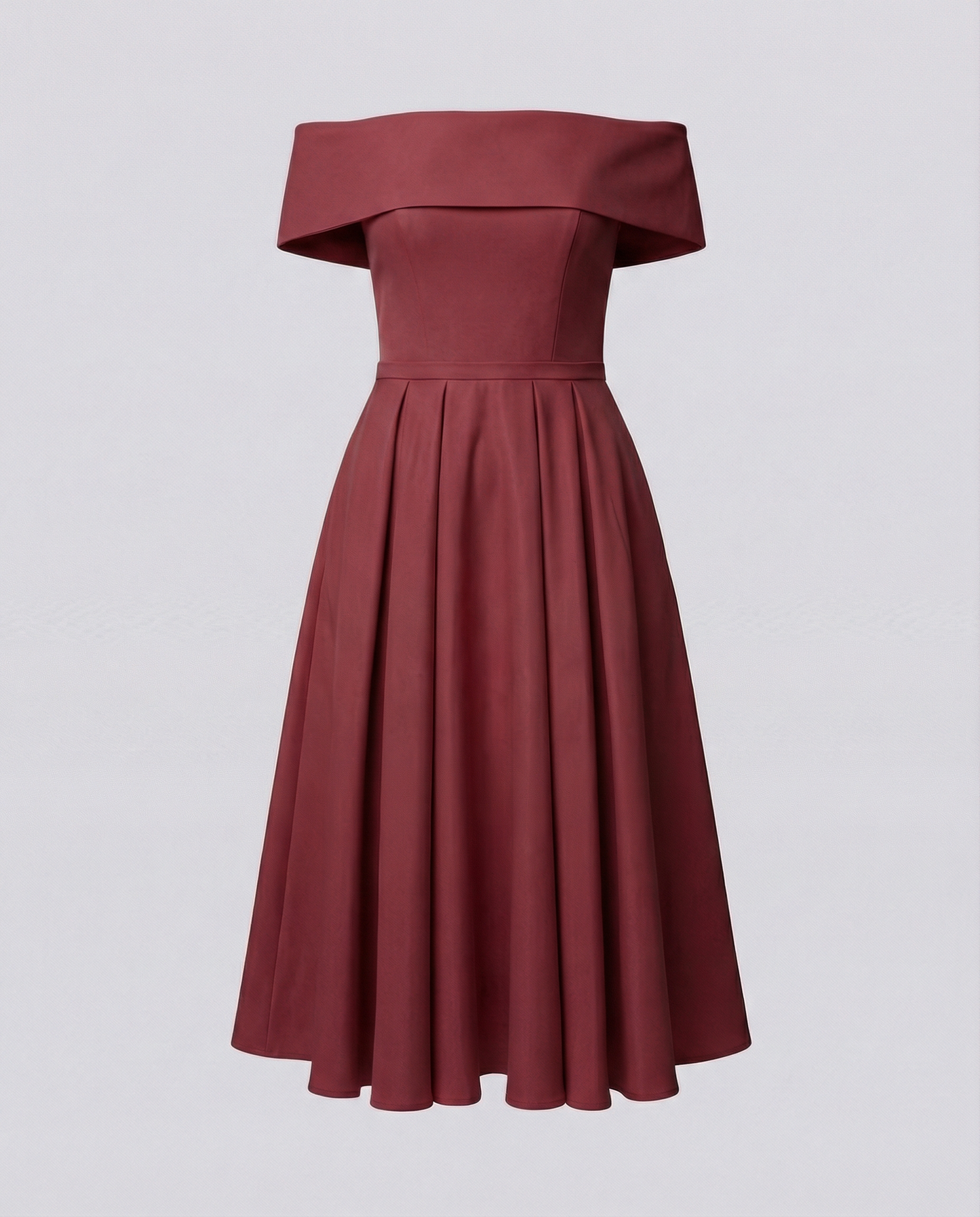 Strapless Satin Party Dress Women