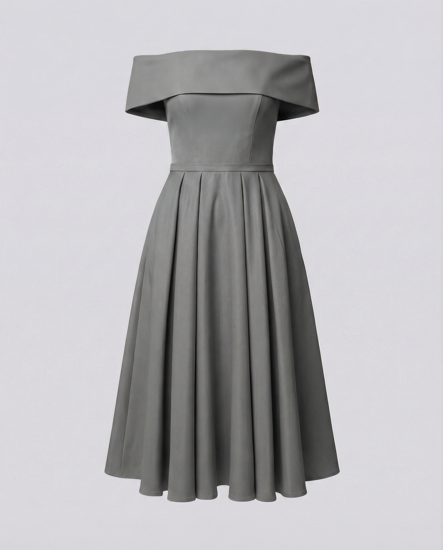 Strapless Satin Party Dress Women