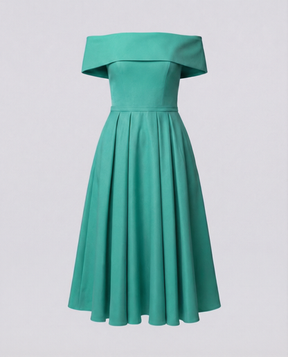 Strapless Satin Party Dress Women