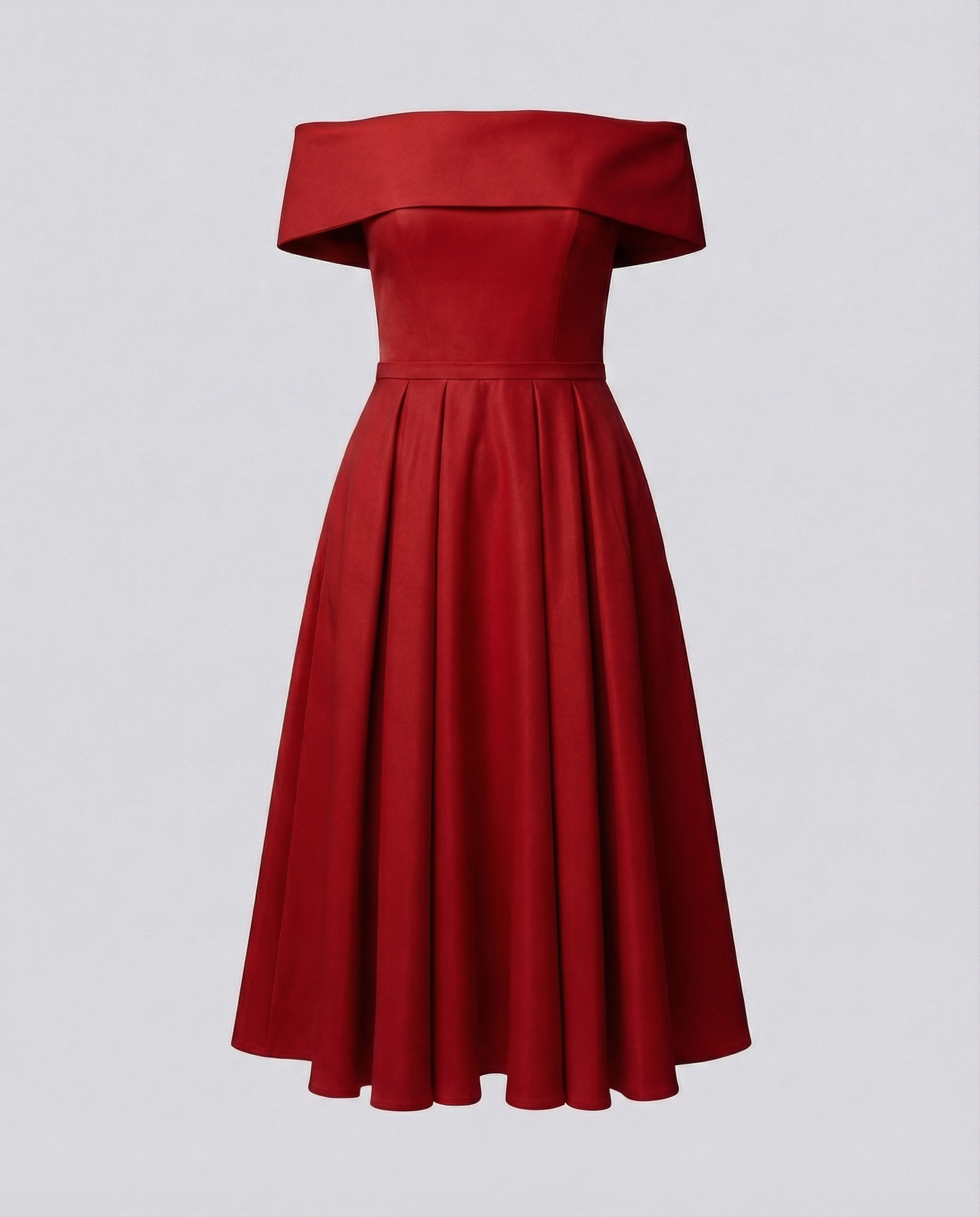 Strapless Satin Party Dress Women