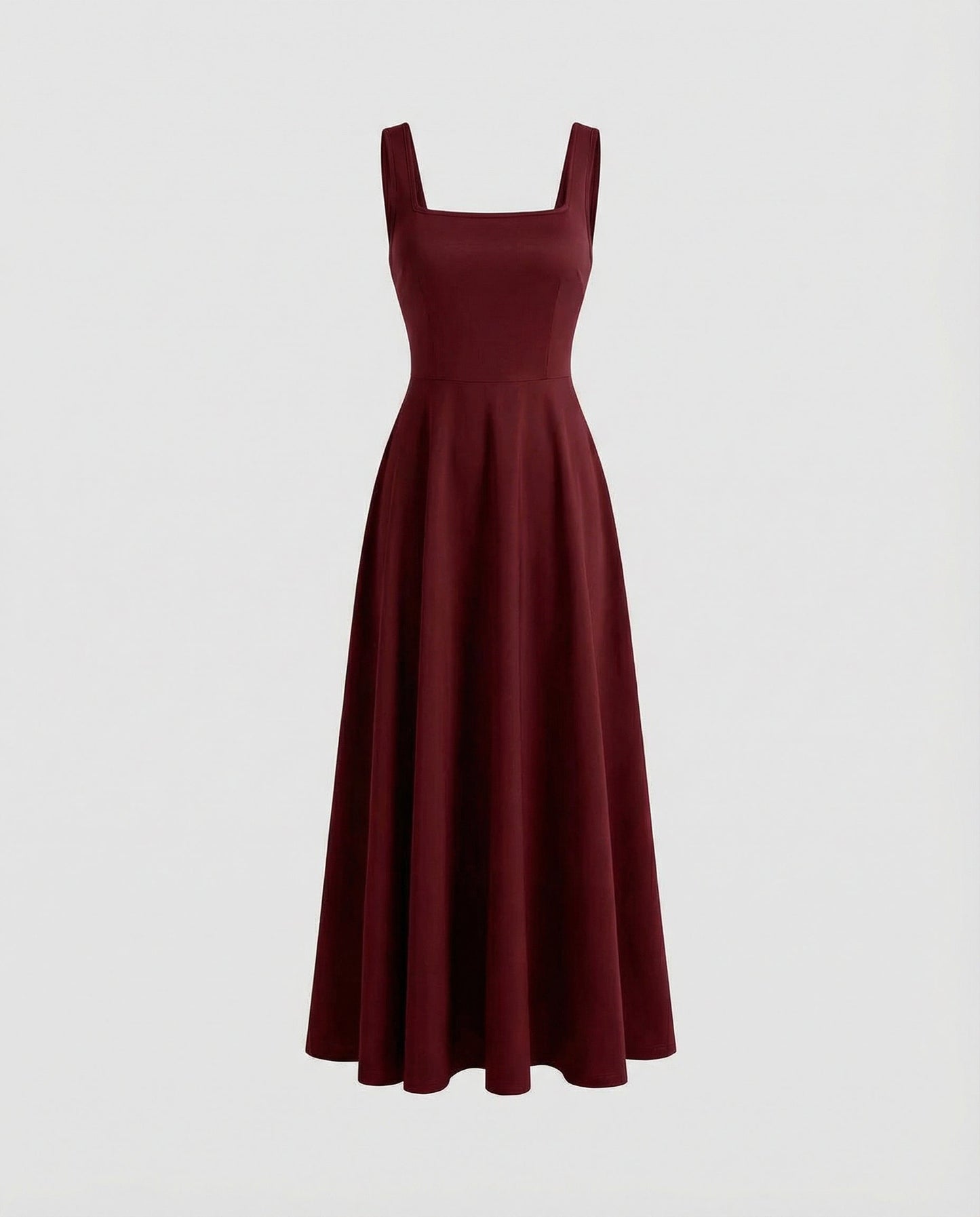 Soft Square Maxi Dress Women