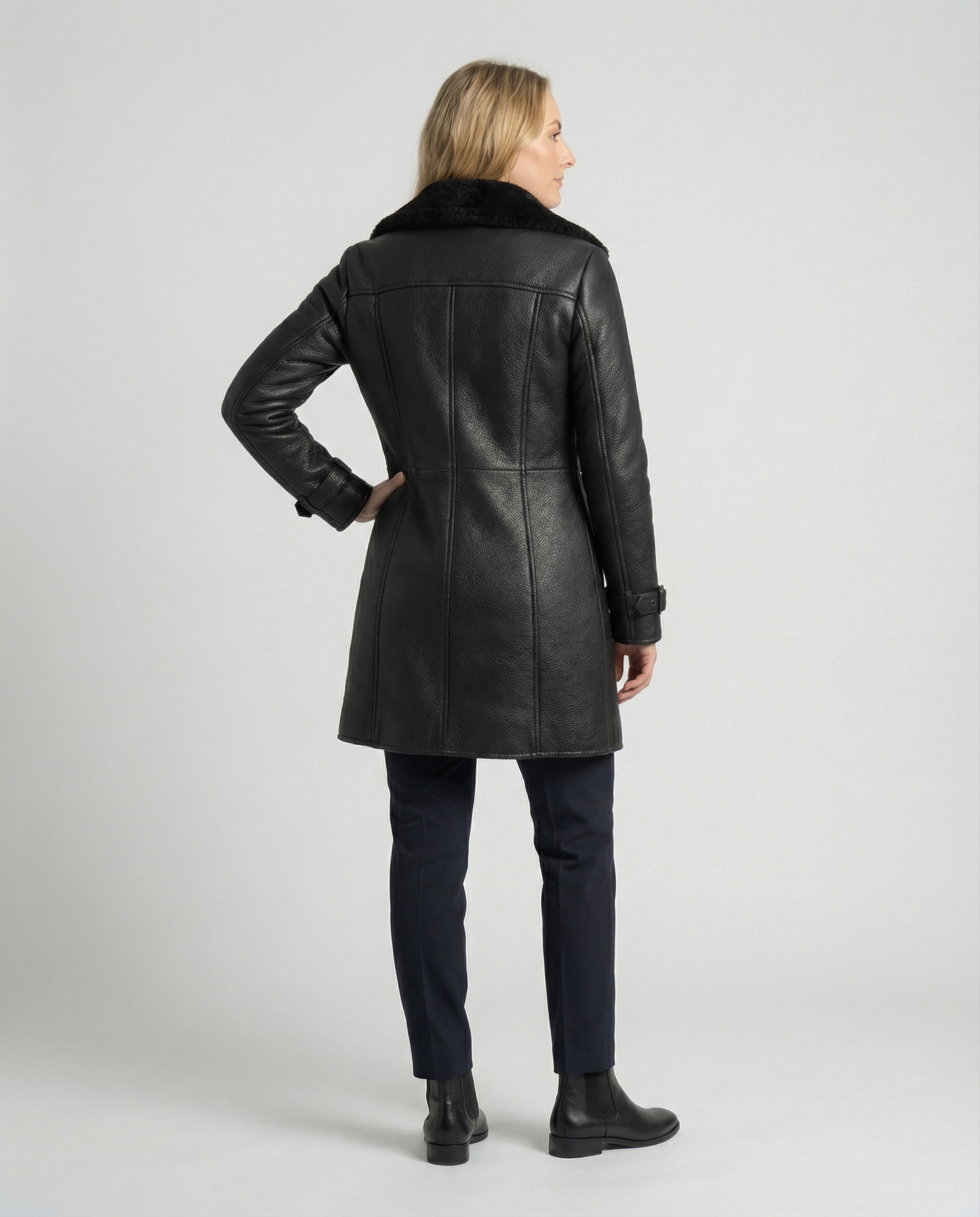 Elegant women's fashion coat