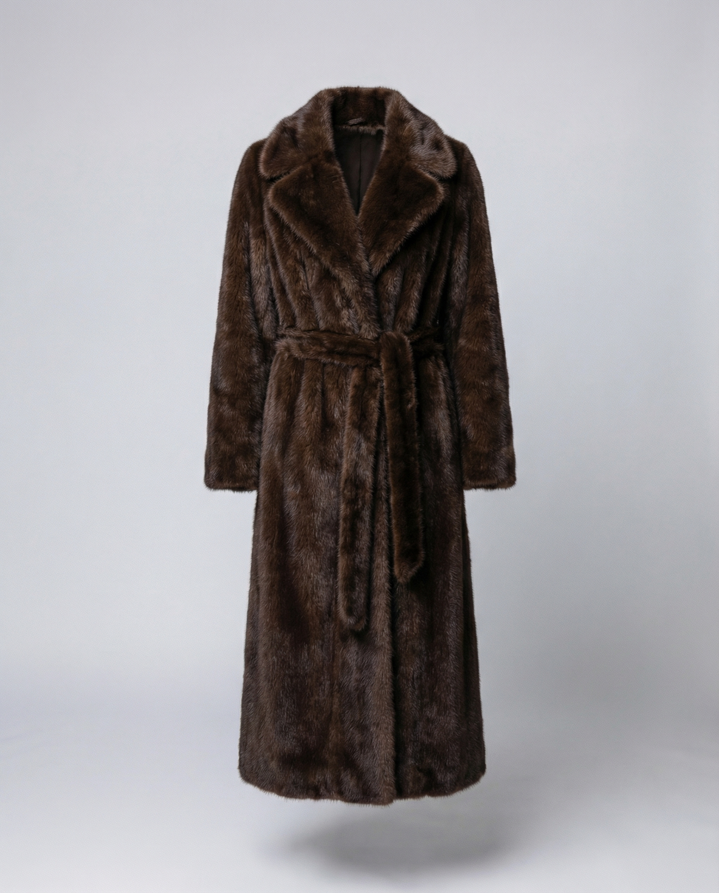 Luxurious Women's Faux Fur Coat Winter