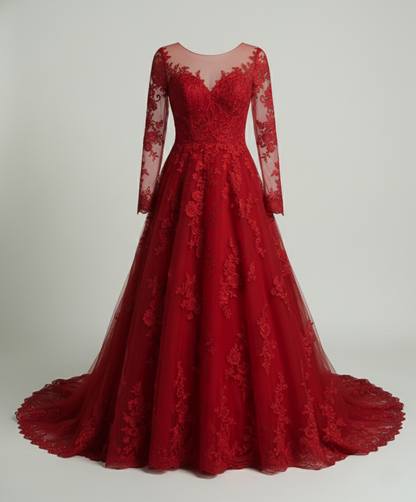 Women's Wedding Dress Lace