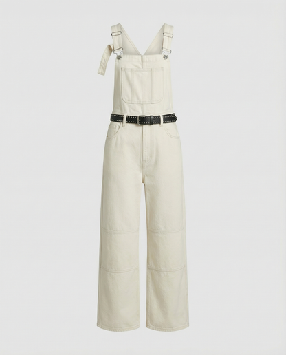 Denim Overall Women Wide