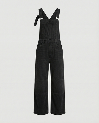 Denim Overall Women Wide