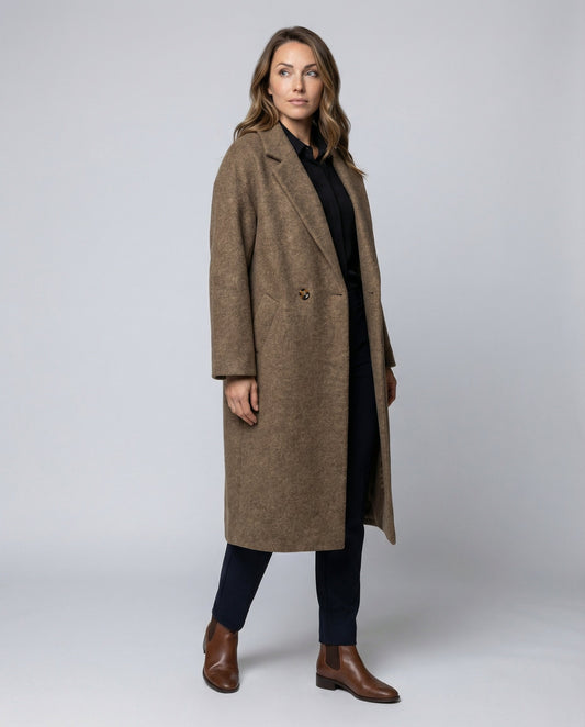 Women Oversized Wool Coat