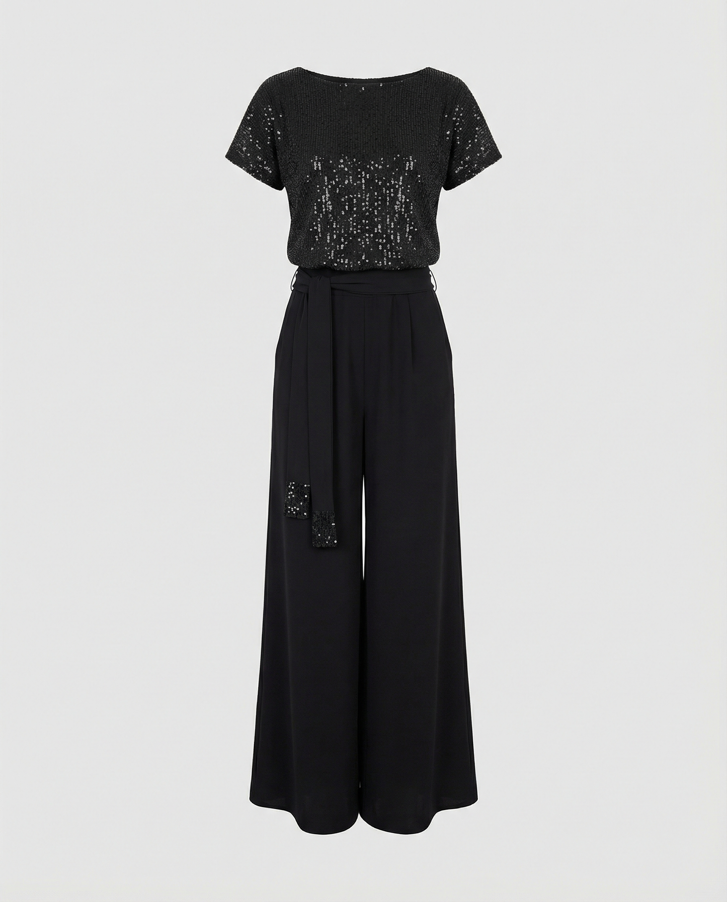 Glitter Jumpsuit Women Elegant