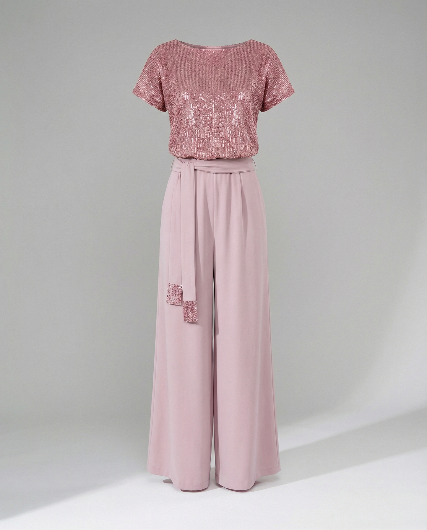 Glitter Jumpsuit Women Elegant