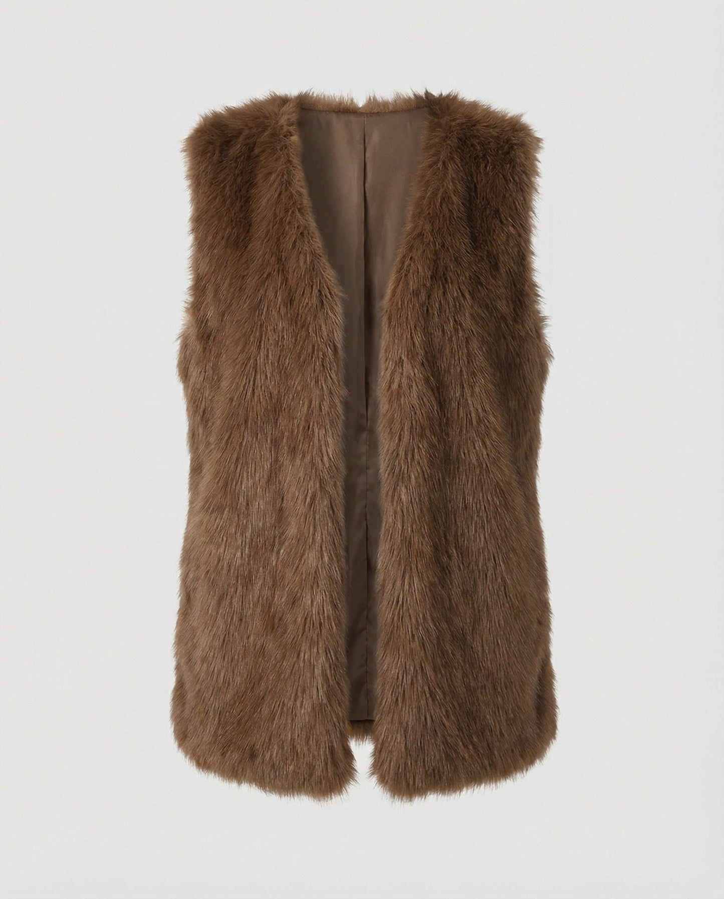 Ladies Faux Fur Vest