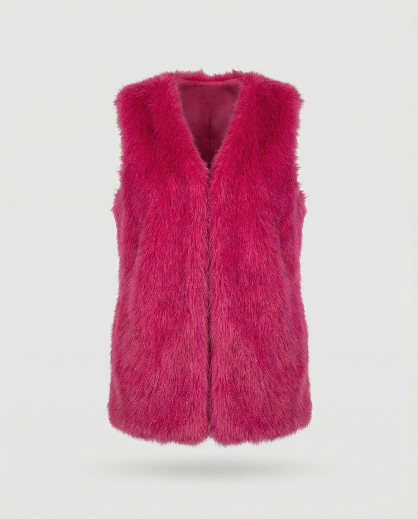 Ladies Faux Fur Vest