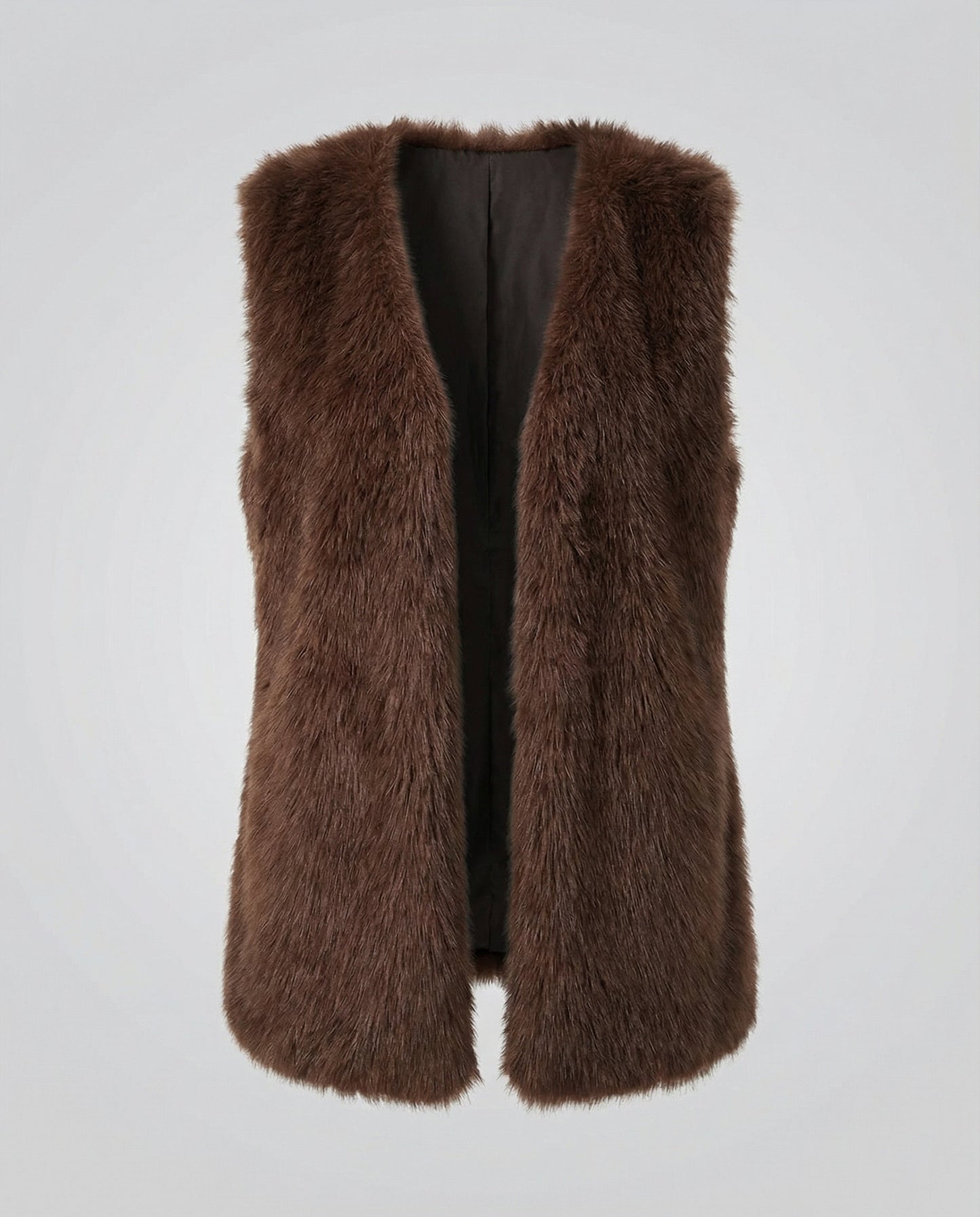 Ladies Faux Fur Vest