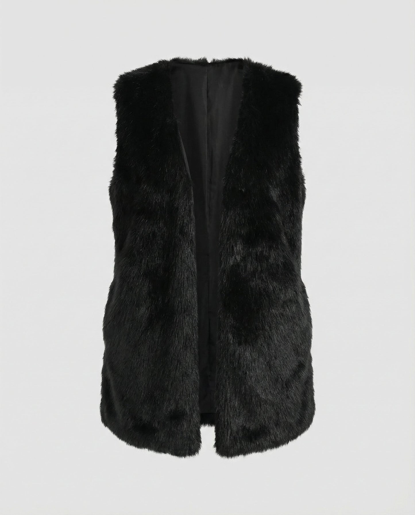 Ladies Faux Fur Vest
