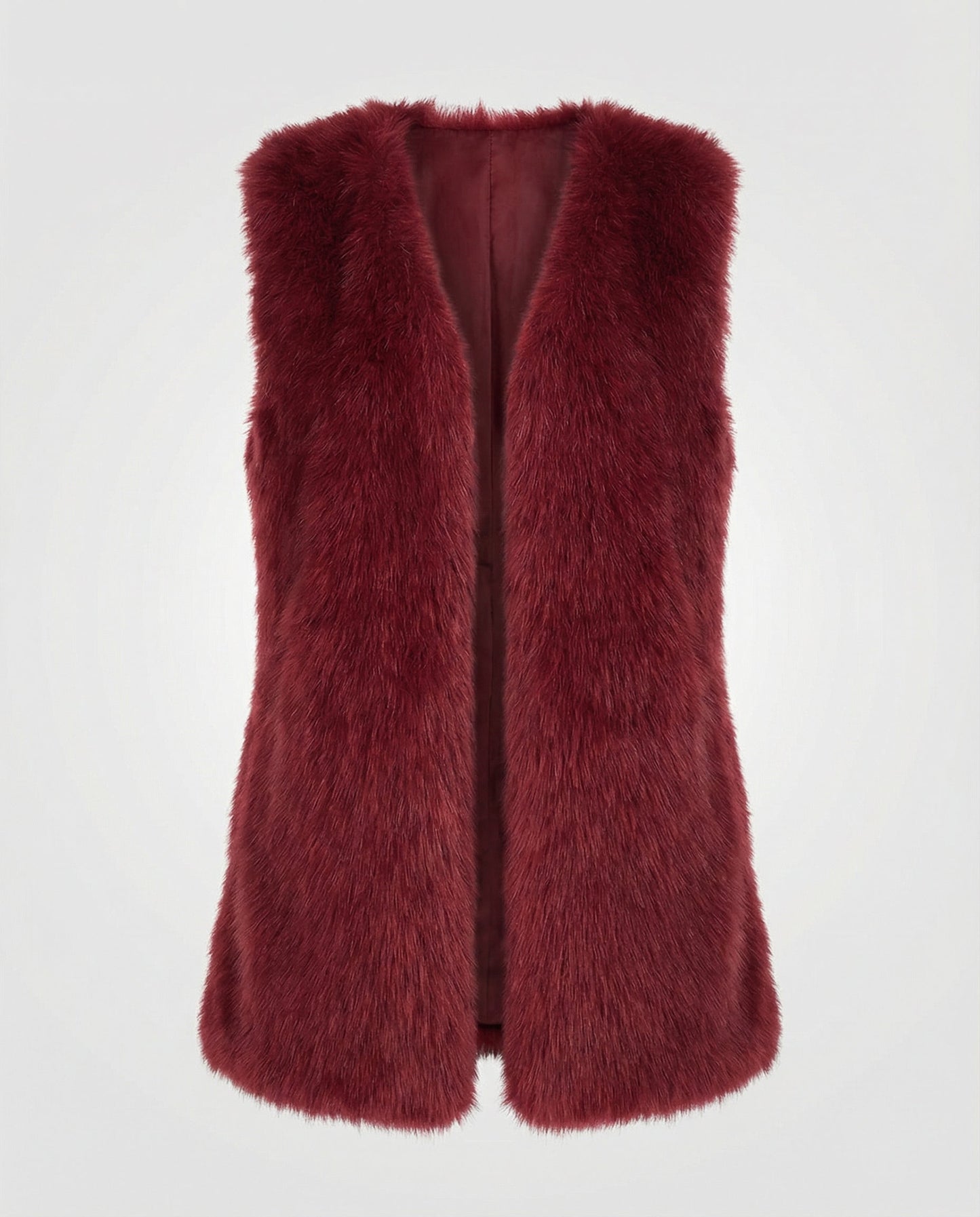 Ladies Faux Fur Vest