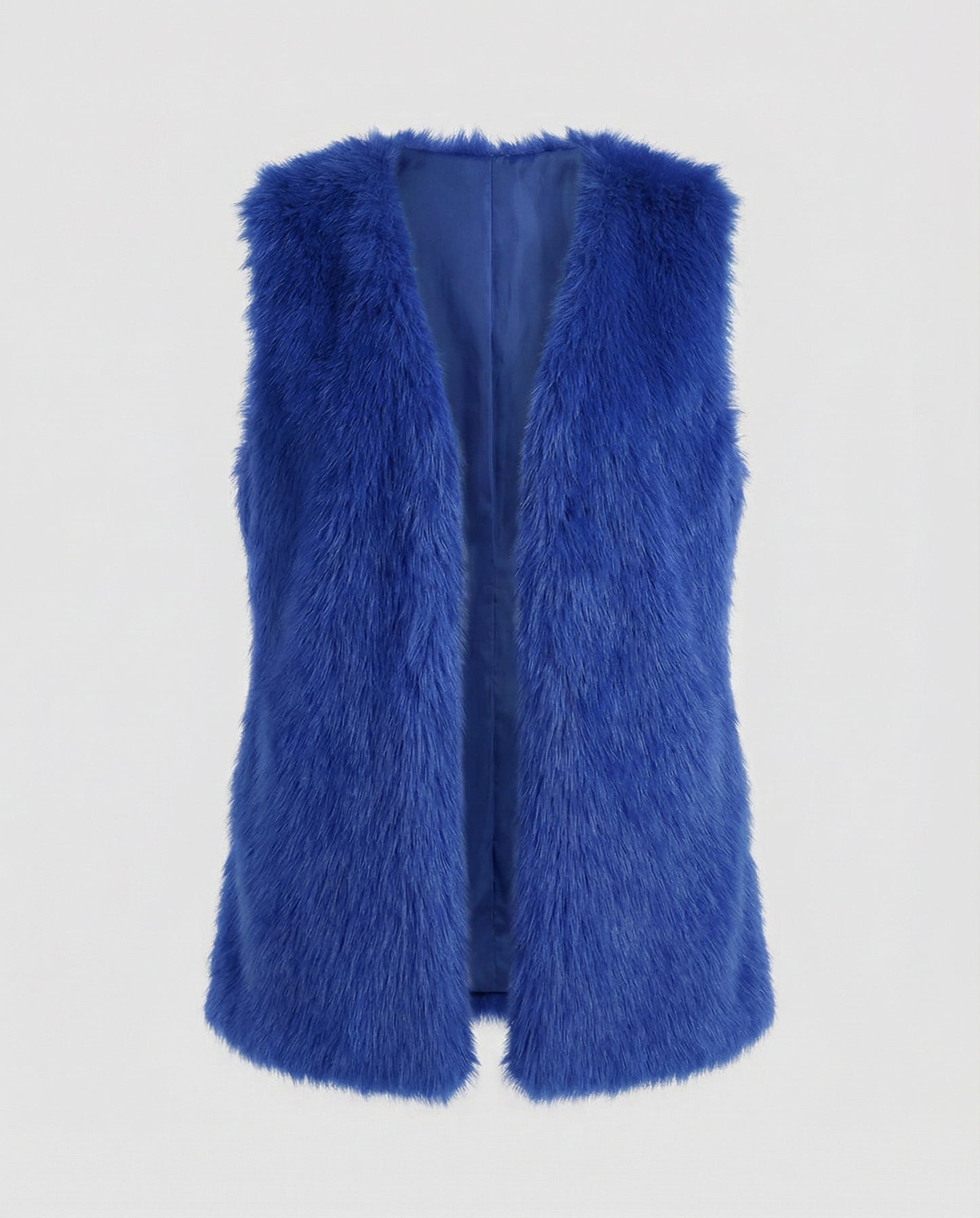 Ladies Faux Fur Vest