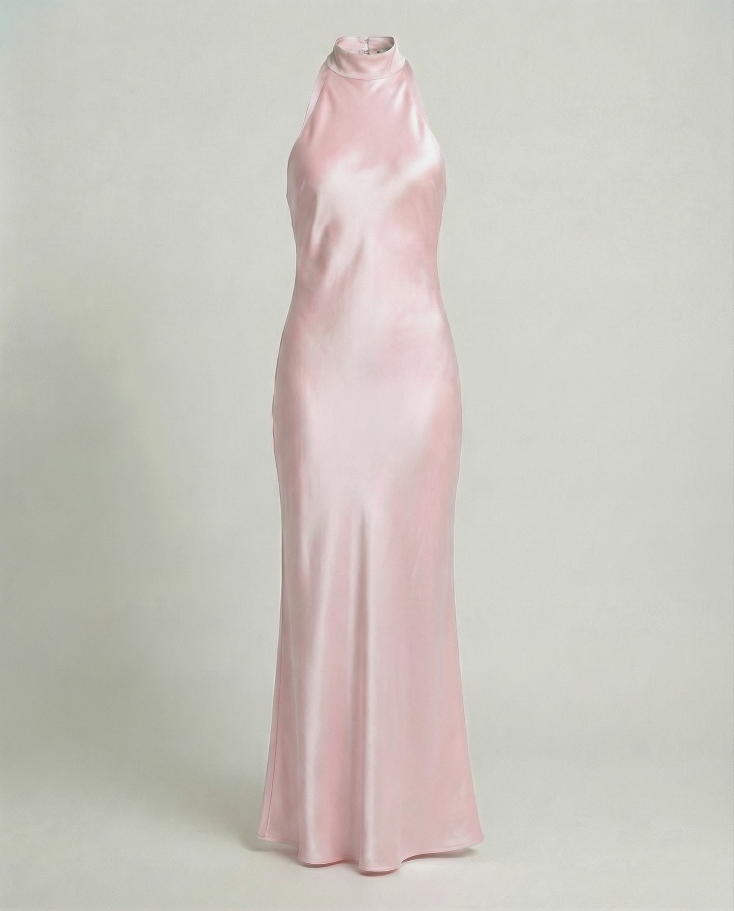 Elegant Maxi Dress Women Satin