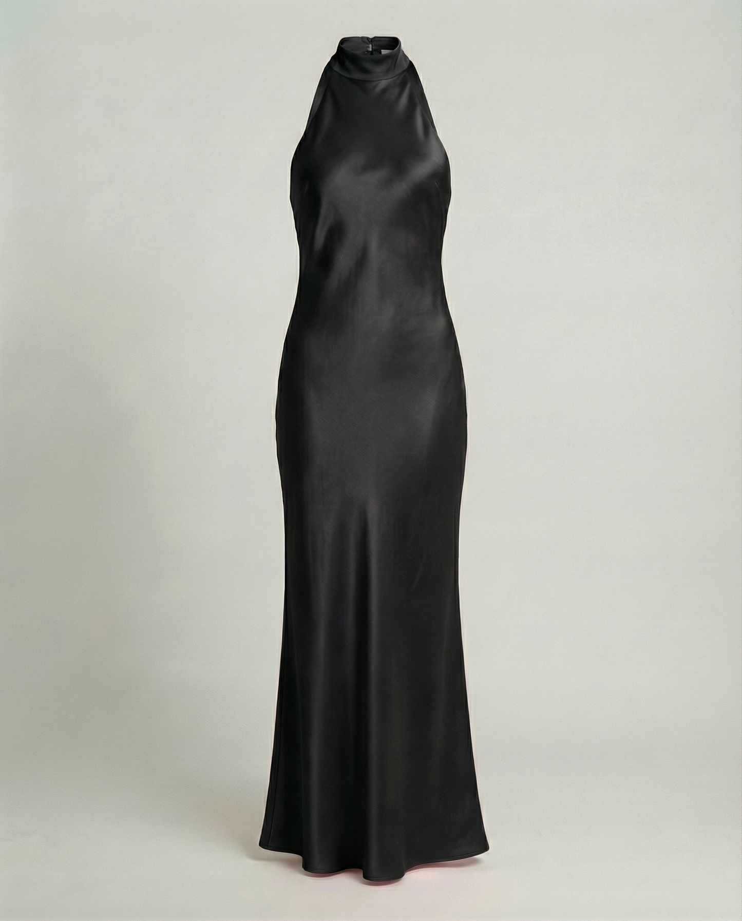 Elegant Maxi Dress Women Satin