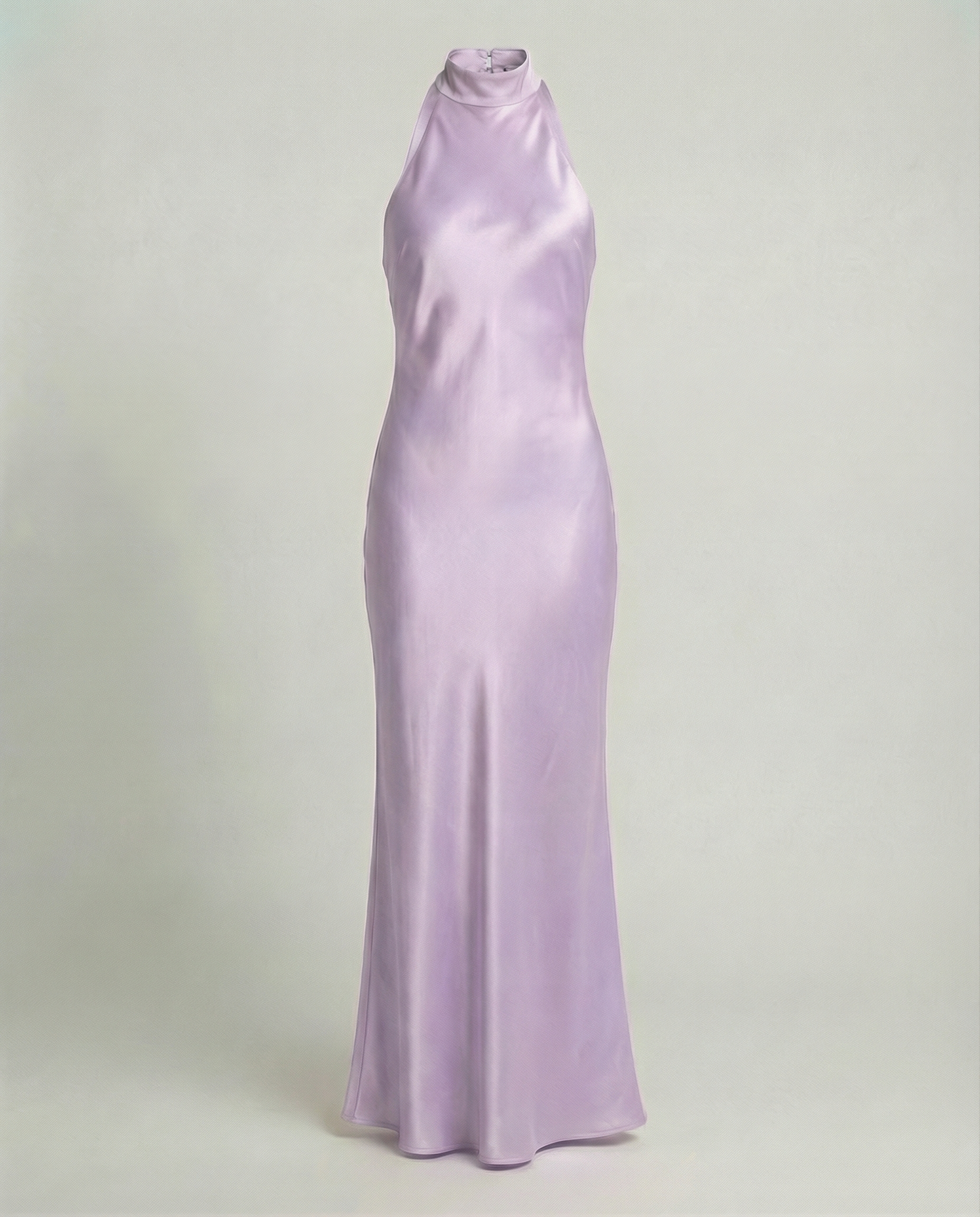 Elegant Maxi Dress Women Satin