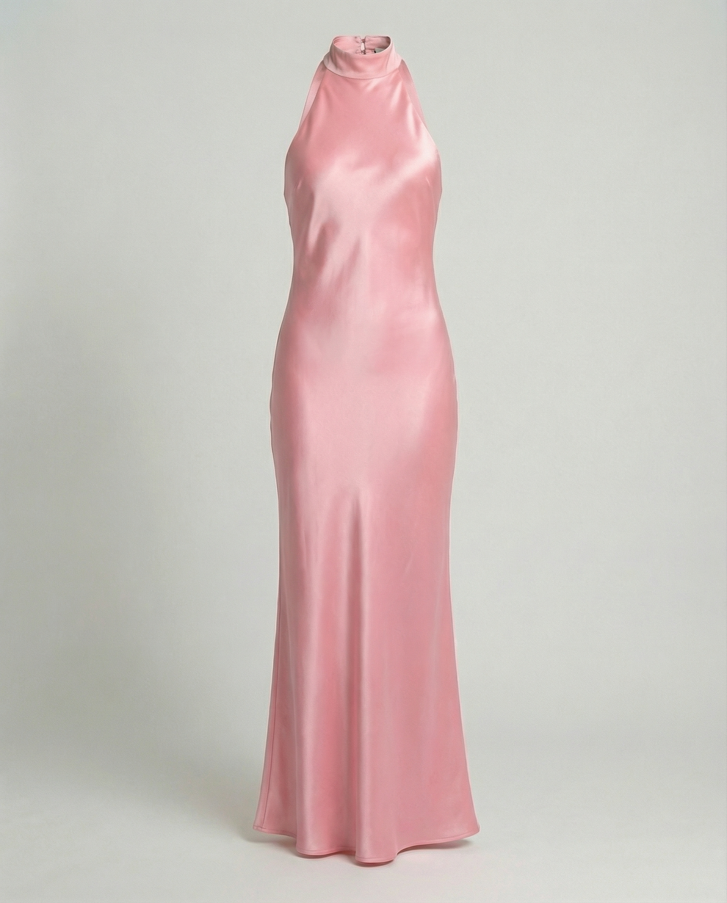 Elegant Maxi Dress Women Satin