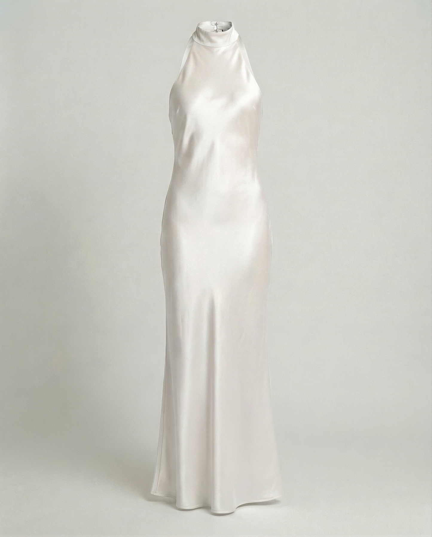 Elegant Maxi Dress Women Satin