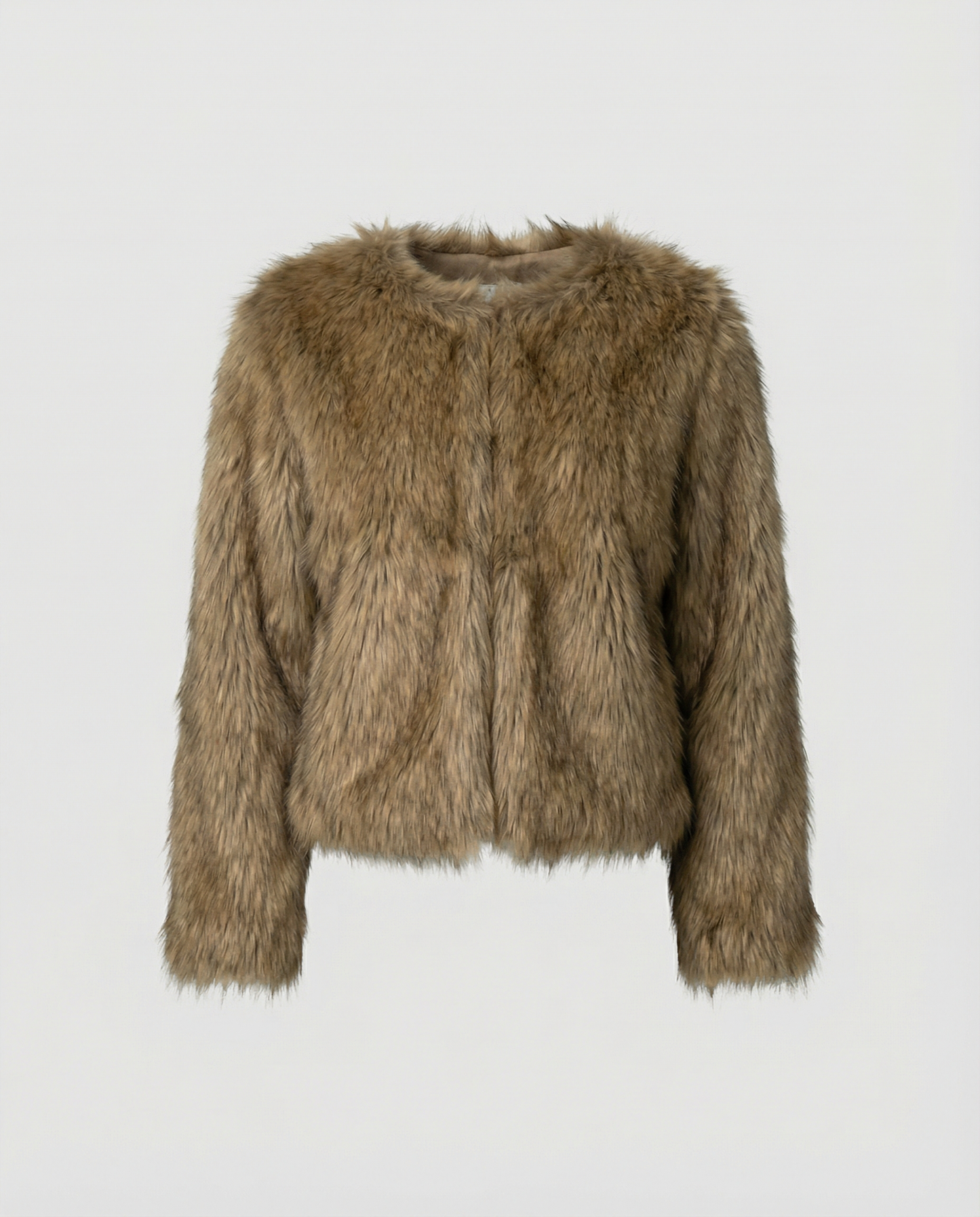 Luxurious Plush Winter Coat Women