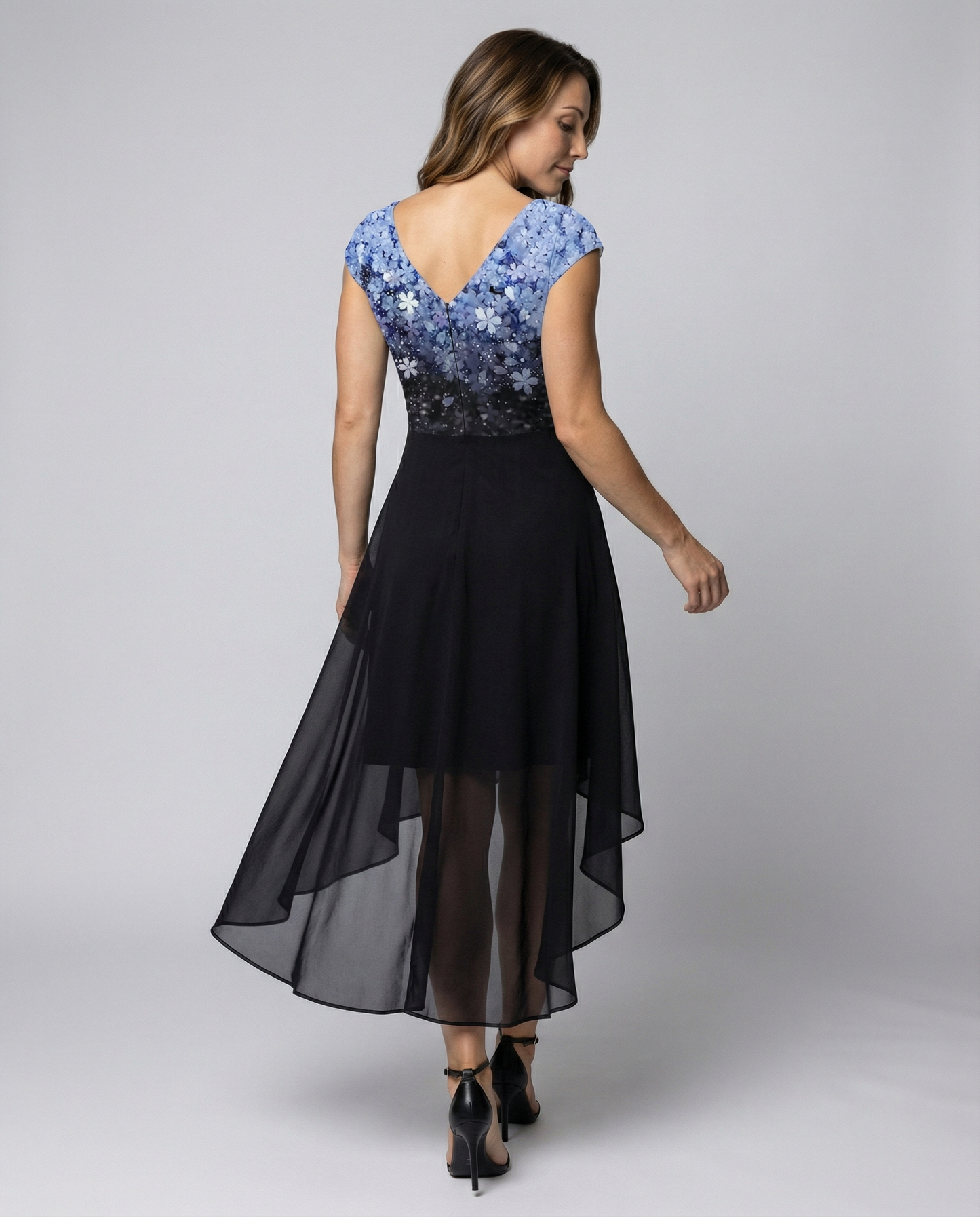 Elegant Chiffon Party Dress Women